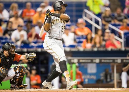 Gregory Polanco Batting photograph, 2017 April 30