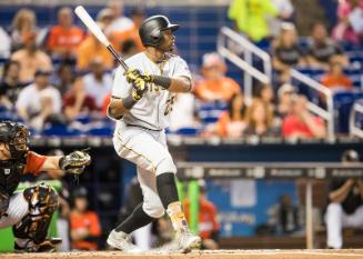 Gregory Polanco Batting photograph, 2017 April 30