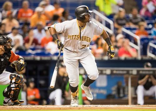 Gregory Polanco Batting photograph, 2017 April 30