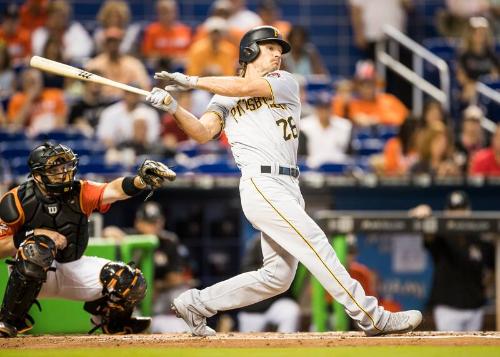 John Jaso Batting photograph, 2017 April 30