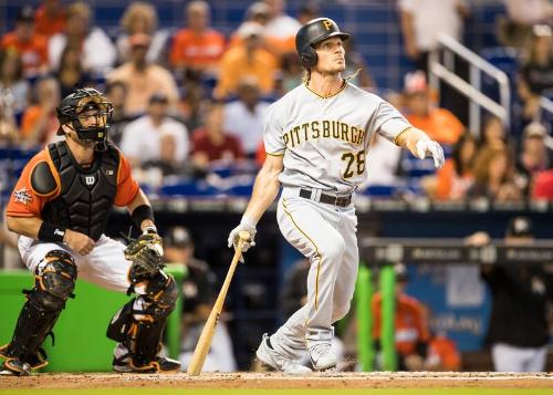 John Jaso Batting photograph, 2017 April 30