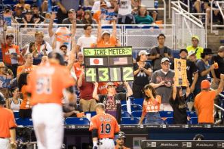 Miami Marlins Fan photograph, 2017 April 30