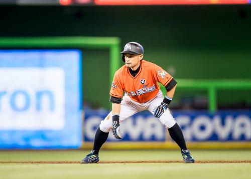 Ichiro Suzuki on the Field photograph, 2017 April 30