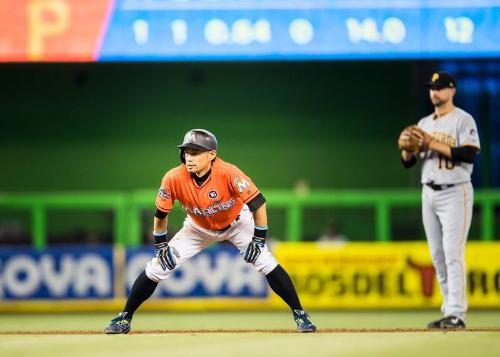 Ichiro Suzuki on the Field photograph, 2017 April 30