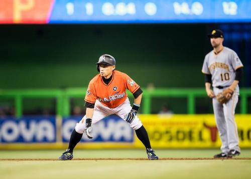 Ichiro Suzuki on the Field photograph, 2017 April 30