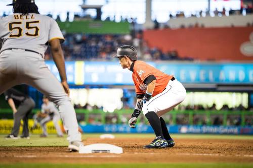 Ichiro Suzuki on the Field photograph, 2017 April 30