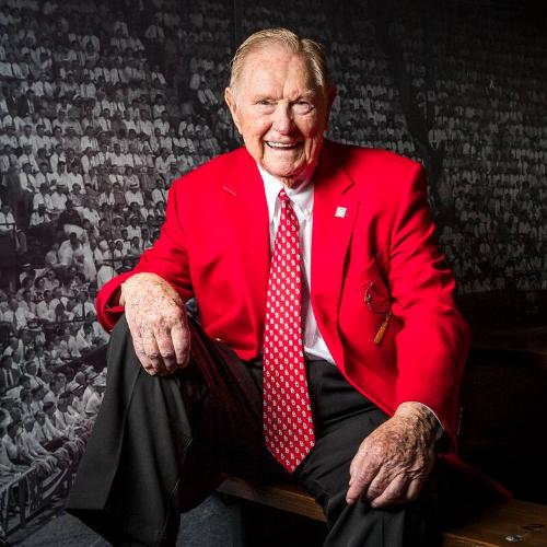 Red Schoendienst photograph, 2017 June 06