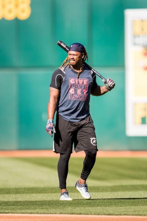 Hanley Ramirez during Batting Practice photograph, 2017 May 18