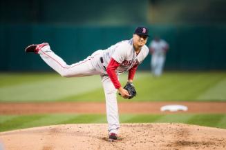 Hector Velazquez Pitching photograph, 2017 May 18