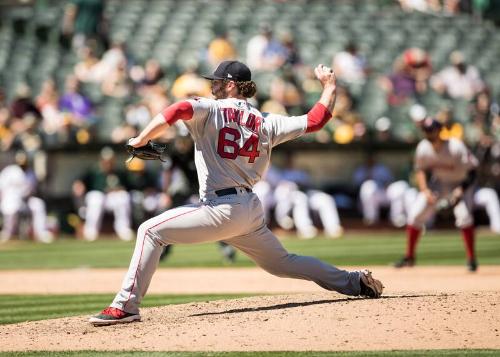 Ben Taylor Pitching photograph, 2017 May 20