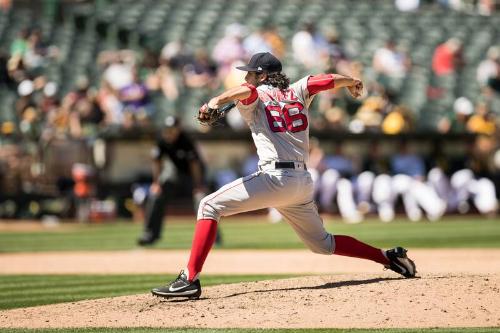 Noe Ramirez Pitching photograph, 2017 May 20