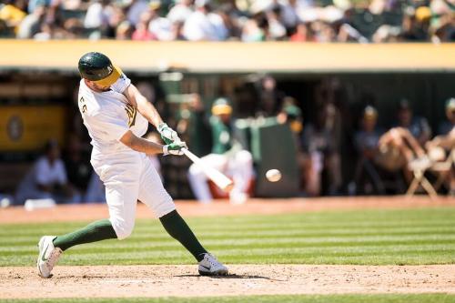 Adam Rosales Batting photograph, 2017 May 20