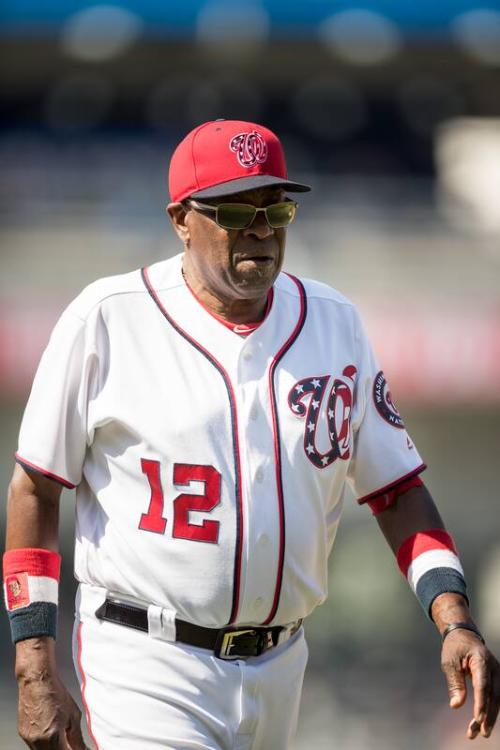 Dusty Baker on the Field photograph, 2017 June 10