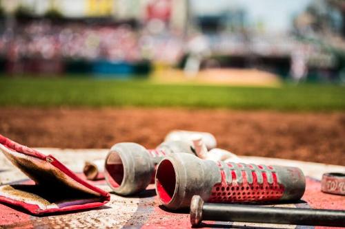 Washington Nationals Equipment on the Field photograph, 2017 June 10