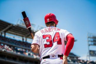 Bryce Harper on Deck photograph, 2017 June 10