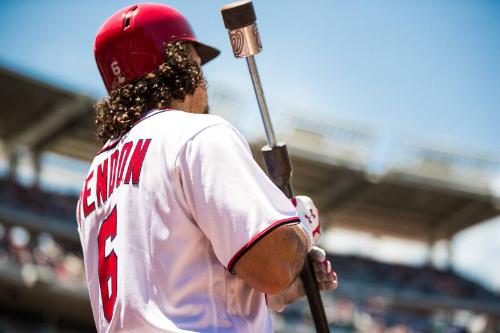 Anthony Rendon on Deck photograph, 2017 June 10