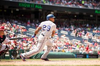 Adrian Beltre Batting photograph, 2017 June 10