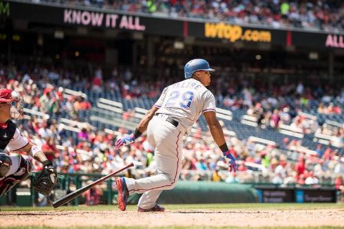 Adrian Beltre Batting photograph, 2017 June 10