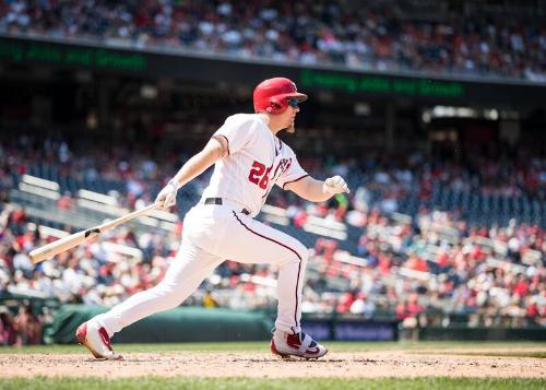 Adam Lind Batting photograph, 2017 June 10