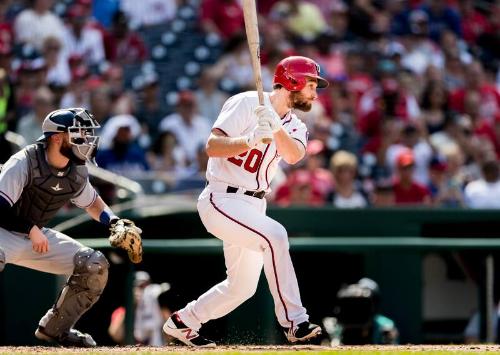 Daniel Murphy Batting photograph, 2017 June 11