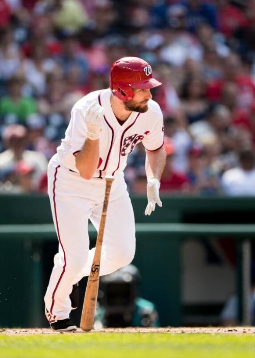 Daniel Murphy Running photograph, 2017 June 11