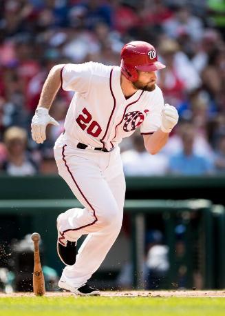 Daniel Murphy Running photograph, 2017 June 11