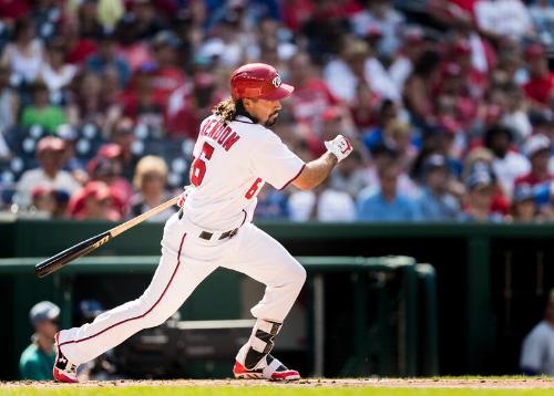 Anthony Rendon Batting photograph, 2017 June 11