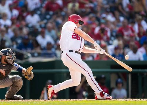 Adam Lind Batting photograph, 2017 June 11