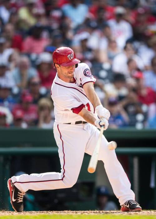 Max Scherzer Batting photograph, 2017 June 11