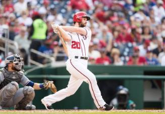 Daniel Murphy Batting photograph, 2017 June 11