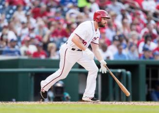 Daniel Murphy Batting photograph, 2017 June 11