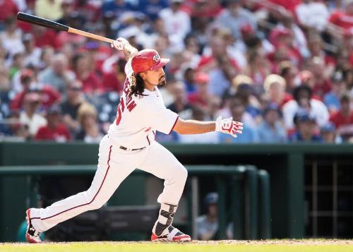 Anthony Rendon Batting photograph, 2017 June 11