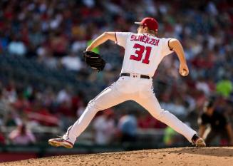 Max Scherzer Pitching photograph, 2017 June 11