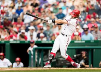 Bryce Harper Batting photograph, 2017 June 11