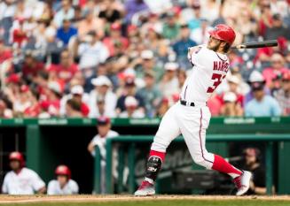 Bryce Harper Batting photograph, 2017 June 11