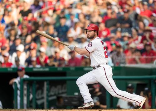 Daniel Murphy Batting photograph, 2017 June 11