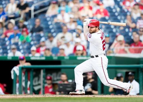 Daniel Murphy Batting photograph, 2017 June 11