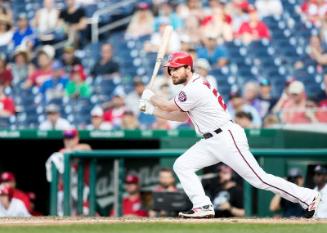 Daniel Murphy Batting photograph, 2017 June 11