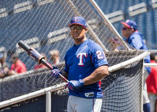 Adrian Beltre during Batting Practice photograph, 2017 June 11