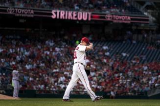 Max Scherzer on the Field photograph, 2017 June 11