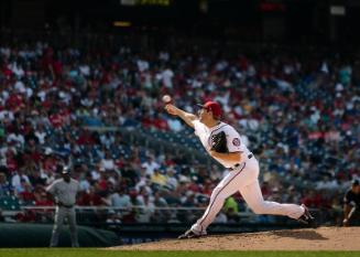 Max Scherzer Pitching photograph, 2017 June 11