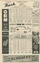 Brooklyn Dodgers versus Boston Braves scorecard, 1950