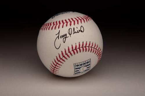 Tony Oliva Autographed ball, 2022 March 03