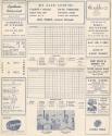 Visitors versus Syracuse Chiefs scorecard, 1961