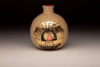 Baseball Motif decanter, undated