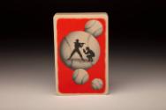 Baseball Motif playing cards pack, undated