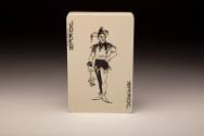 Baseball Motif playing cards pack, undated