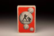 Baseball Motif playing cards pack, undated