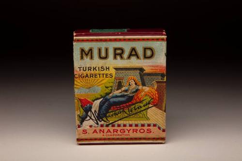 Murad cigarette box, 1910