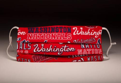 Dr. Anthony Fauci Washington Nationals face mask, 2020 June 30